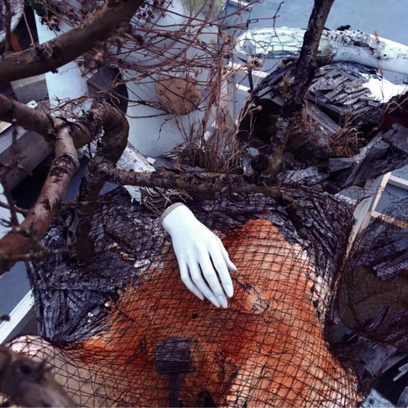 피에타(부분) · Mixed Media · 가변사이즈 · 2019 · pietà · installation view