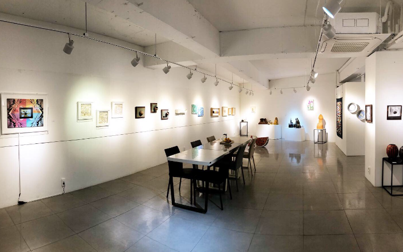 <2019 가온누리 예술연구회 창립 기념전> 전시전경 · Exhibition view