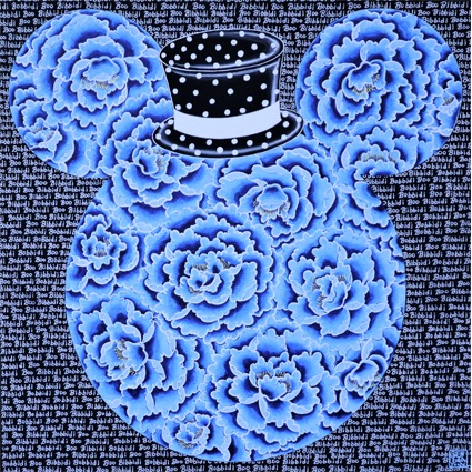 Bibbidi Bobbidi Boo · 장지에 채색 · 30.3cm x 30.3cm · 2019 · Bibbidi Bobbidi Boo