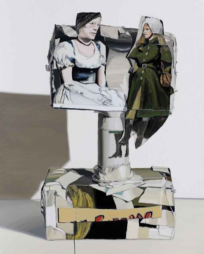 텔레비전 · 리넨에 유채 · 162x130.3cm · 2019 · television · Oil on linen