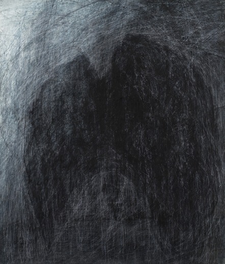 심장4-1 · 종이에 혼합재료 · 20x160cm · Heart4-1 · mixed materials on paper