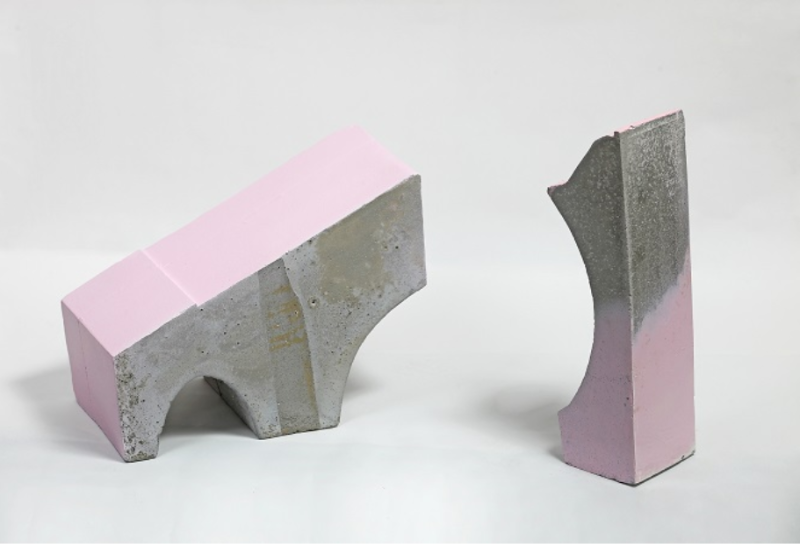 T2 · Paint on concrete · Variable installation · 2019 · T2 · Paint on concrete