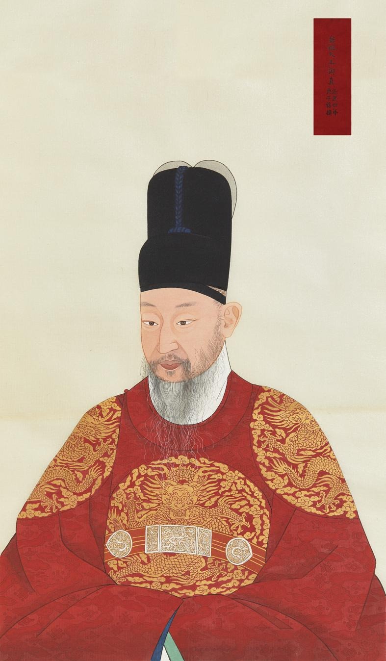 정두희 <영조 어진> · 견본채색 · 110.5×61.8cm · 2016
