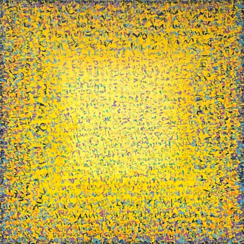 강현애_하늘의 창 · 혼합재료 · 112.1x112.1cm · 2019 · Kang Hyen-Ae_Window Of The Sky · Mixed Materials