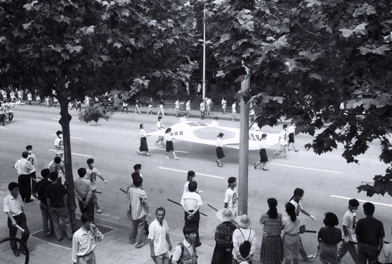 1987년 민주항쟁의 태극기 · 1987 Protest Movement's Taegeukgi