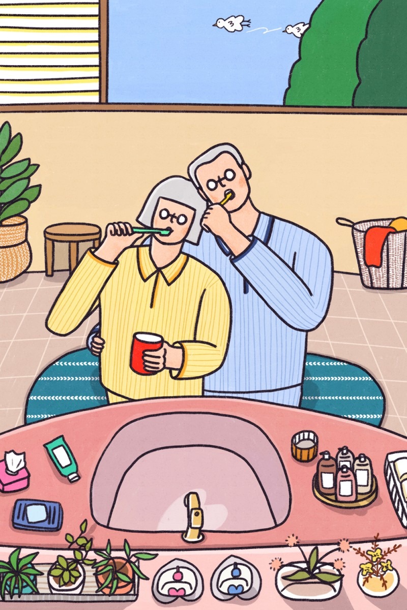 함께하는 아침 · A morning together