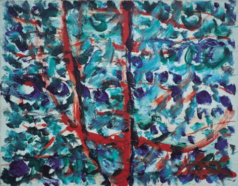 김종식, 무제 · 캔버스 위에 유채 · 40.7x52cm · 1980s · Kim Jong-sik, Untitled · Oil on canvas