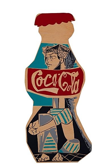 Coca cola · 나무패널에 아크릴 · 118x63cm · 2019 · Coca cola · Acrylic on wood panel