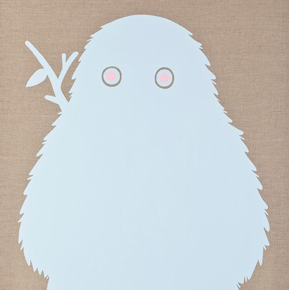 <Yeti> · Mixed media on canvas · 2019_출처 파라이스ZIP · <Yeti> · Mixed media on canvas