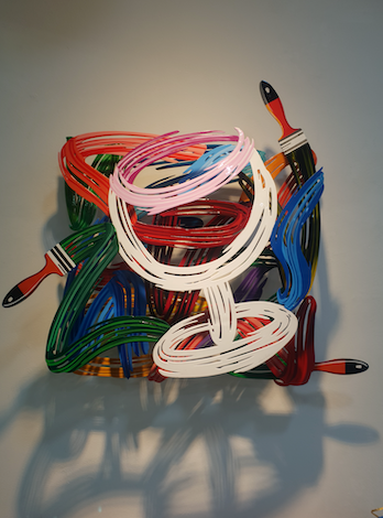 Cheers · Handpainted Cutout steel, 3 layers, Ed.150 · 69x68cm · Cheers · Handpainted Cutout steel, 3 layers, Ed.150