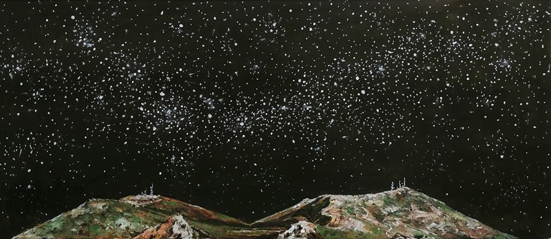 조정태, 별이 된 사람들 - 무등無等 · 캔버스에 오일 · 227.3x362.6cm · 2020