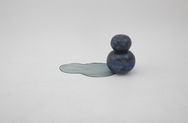 그림자 아이 · Glazed Ceramic · 28x28x39m · 2020