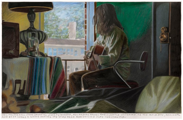 Tinus Van de, And I imagined a big crowd... · 2020 [출처] 갤러리바톤 홈페이지 · Tinus Van de, And I imagined a big crowd...