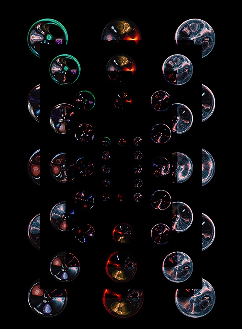 염인화_after comet · mixed media · 가변설치 · 2020 · after comet · mixed media