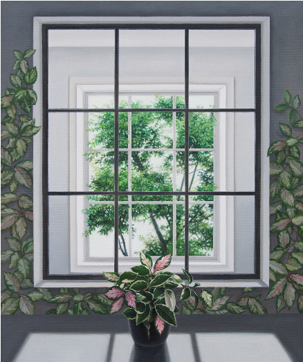 Outside landscape9 · Oil on canvas · 72.2x60.6cm · 2020, [출처] 갤러리가비