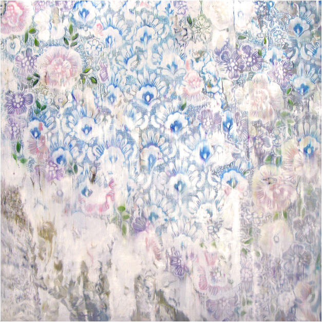 Calendula · oil on canvas · 130 x 130 cm · 2020, [출처] 갤러리 바톤 홈페이지 · Calendula · oil on canvas