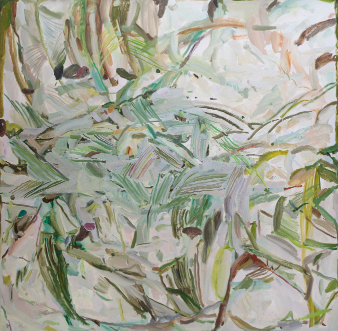 Mr.mountain · Oil on canvas · 150x150cm · 2016 [출처]신세계갤러리 본점 홈페이지 · Mr.mountain · Oil on canvas