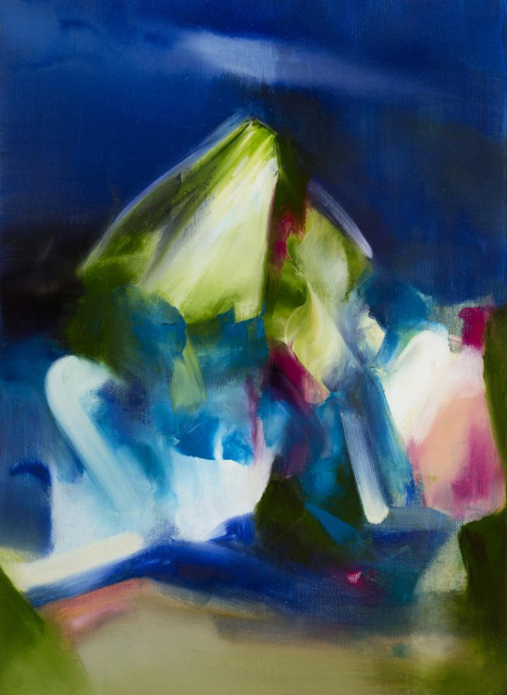 Landscape - structure#10 (corsica) · Oil on canvas · 33x24cm · 2020 [출처] 이화익갤러리 홈페이지 · Landscape - structure#10 (corsica) · Oil on canvas