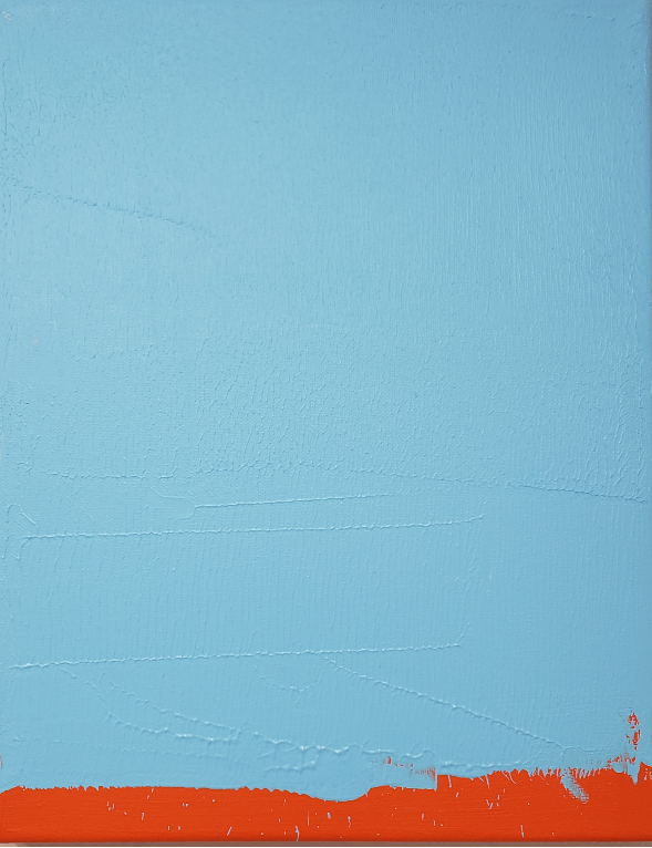 Untitled · acrylic on canvas · 27x35cm · 2020 [출처] 2nd avenue gallery 홈페이지 · Untitled · acrylic on canvas