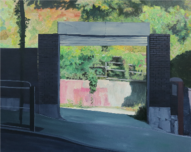 정릉동 · 캔버스에 아크릴, 마커펜 · 80.3cm x 100cm · 2020