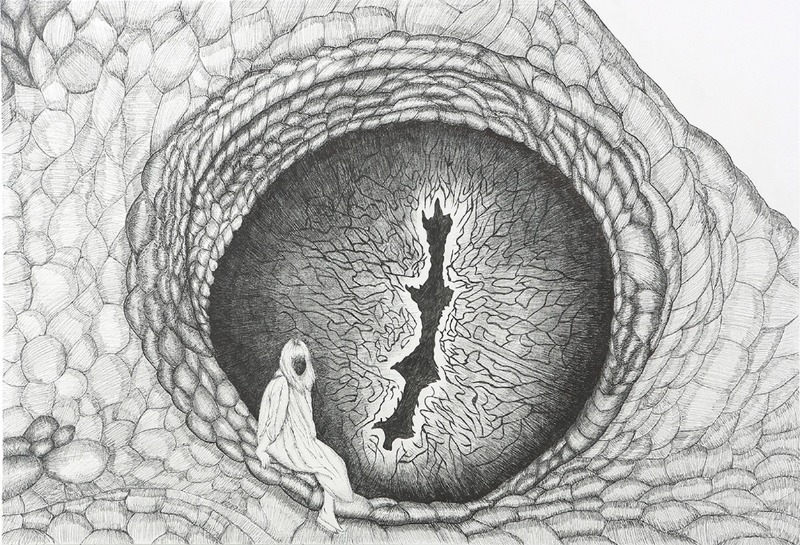 In your eye(self-portrait) · In your eye(self-portrait)