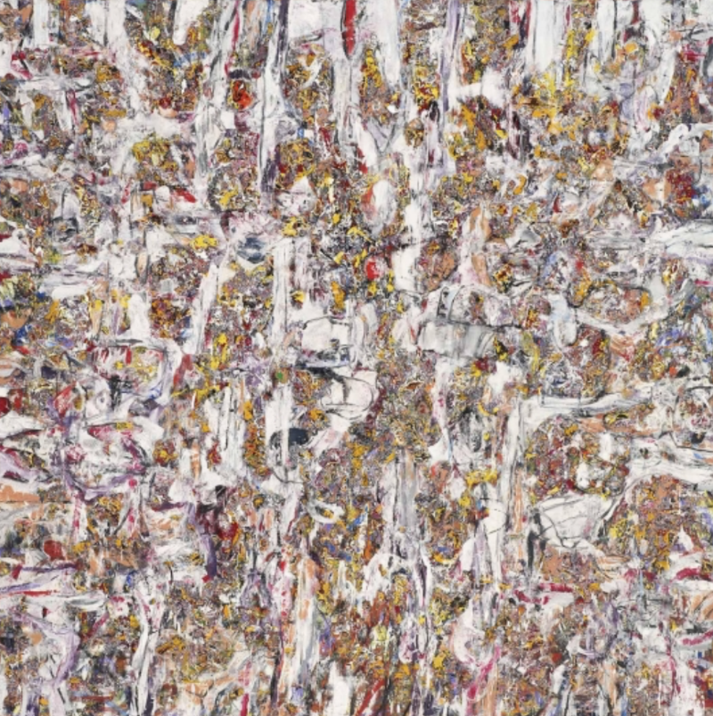Oliver Arms <Midwife> · Oil on canvas · 182.9 x 182.9 cm (72 x 72 in) · 2012-2013 ⓒ Oliver Arms Courtesy of Jason Haam · Oliver Arms <Midwife> · Oil on canvas