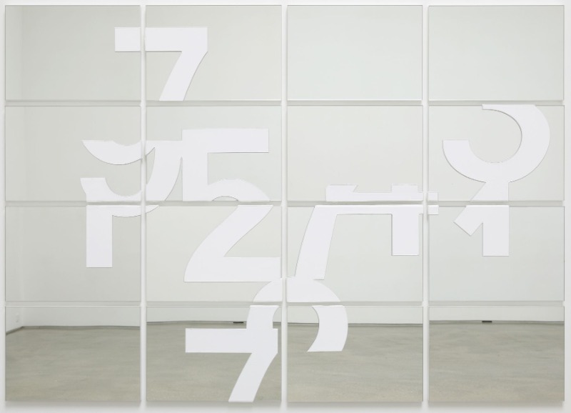 146 x 206 x 3 cm · 2018 · Reflect Within IV · Acrylic on mirrored glass