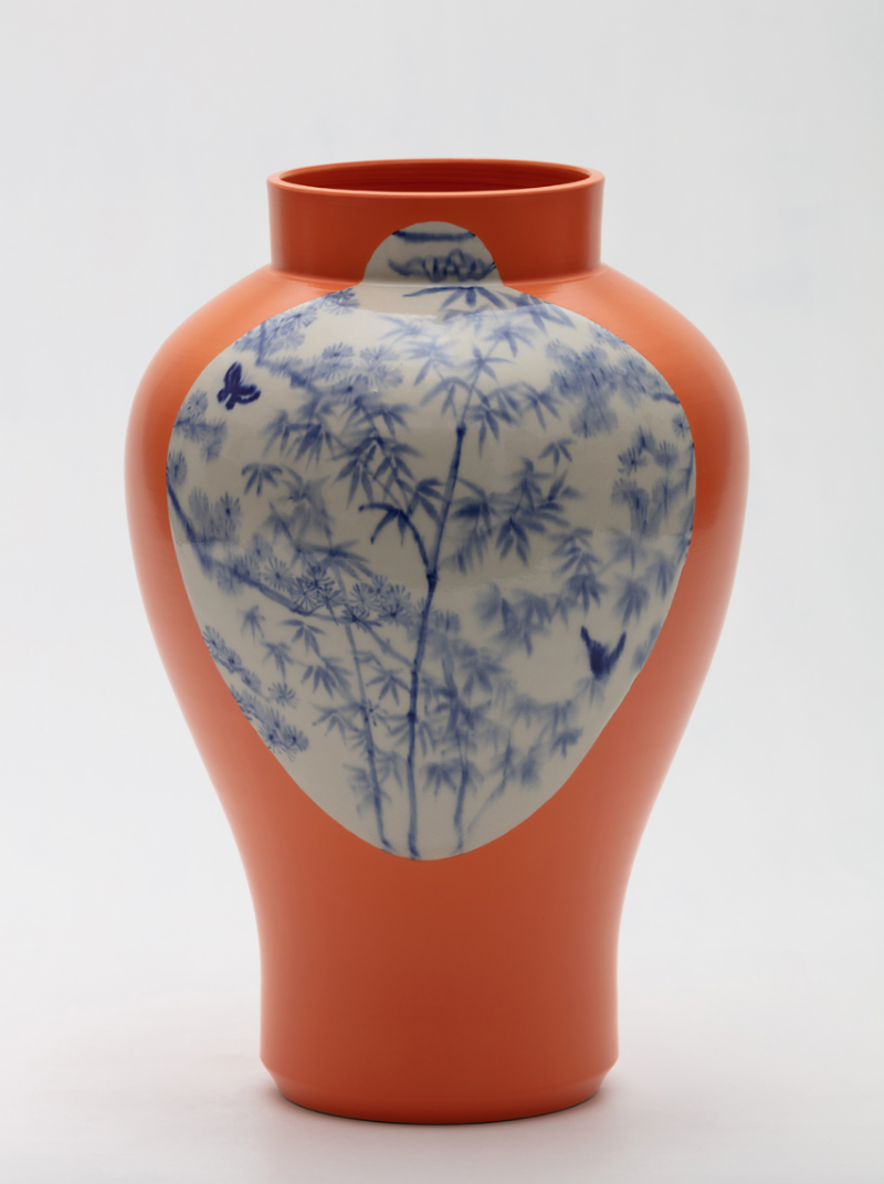 CC-002O · Ceramic, Glaze · 30x30x44.5(h)cm · 2020