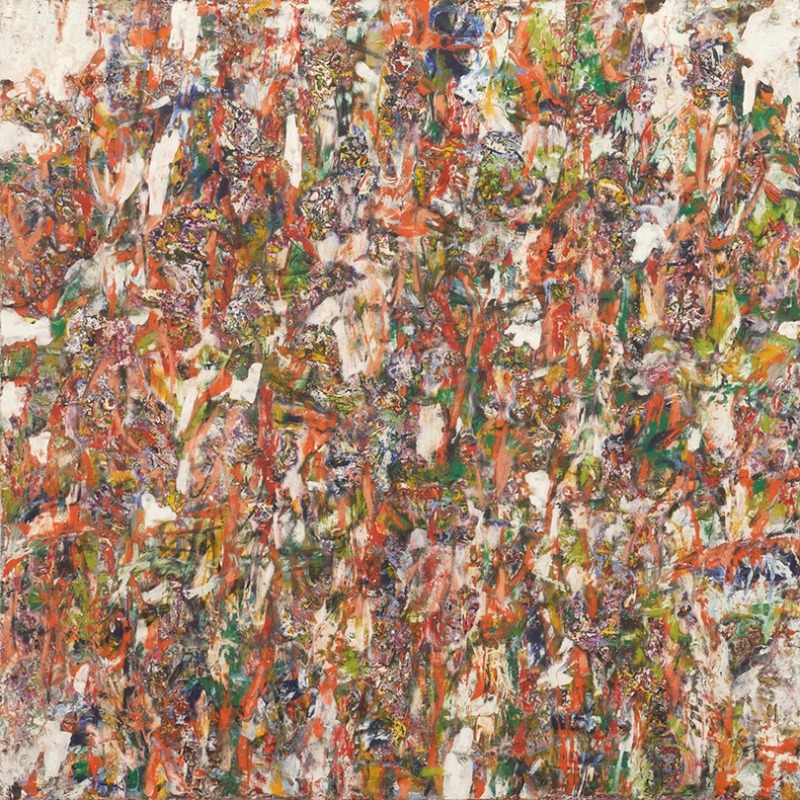 El Ayer Se Fue · Oil on canvas · 152.4 x 152.4 cm (60 x 60 in) · 2019 © Oliver Arms [출처] 제이슨함 · El Ayer Se Fue · Oil on canvas