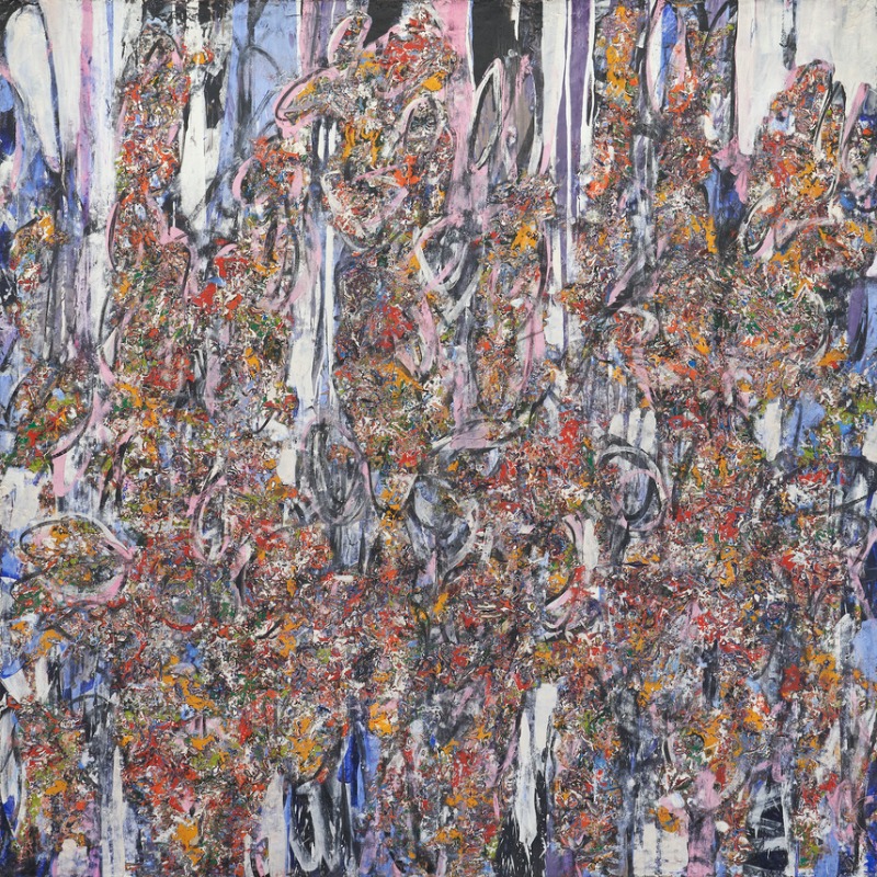Keys To The Kingdom · Oil on canvas · 182.9 x 182.9 cm (72 x 72 in) · 2019-2020 © Oliver Arms [출처] 제이슨함 · Keys To The Kingdom · Oil on canvas
