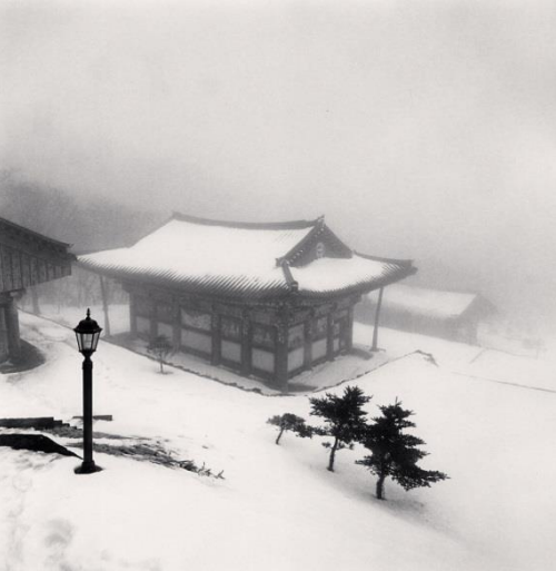 마이클 케나, 제주도, 존자암지. 사찰과 등불. · 2012 ©마이클 케나, 사진제공 공근혜갤러리