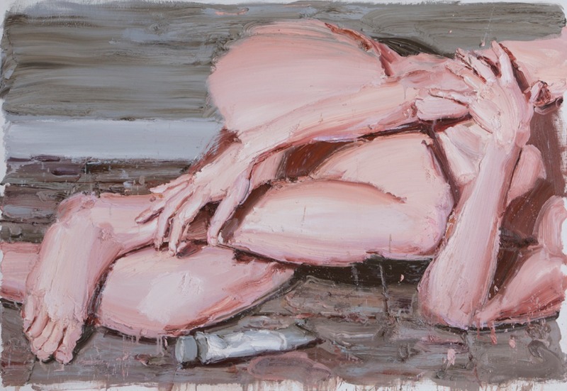 흔적 traces · Oil on canvas · 112.1×162.2cm · 2020 (출처= 대전테미예술창작센터) · traces · Oil on canvas