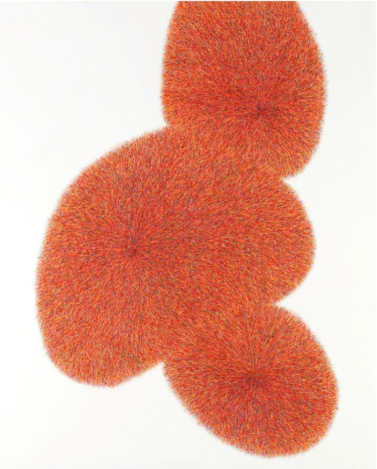 BREATH · acrylic on canvas · 162x130cm · 2018 (이미지 제공 =JJ 중정갤러리) · BREATH · acrylic on canvas