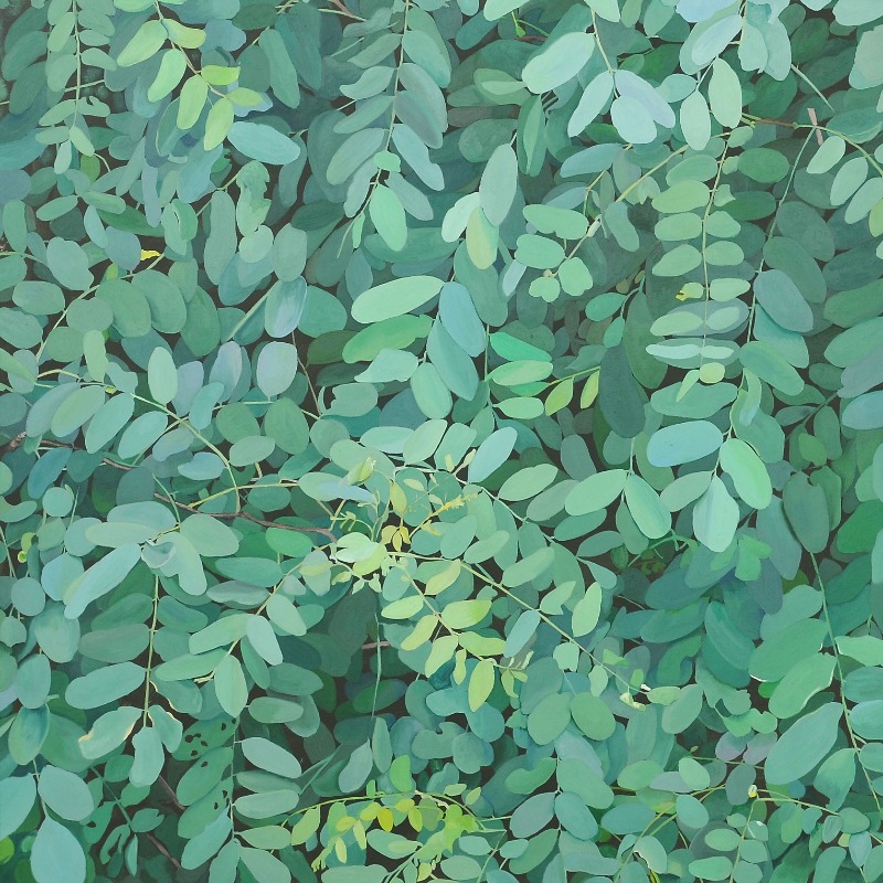 김재현 아카시아04 · oil on canvas · 72.7x72.7cm · 2020  ( 이미지 제공 = KT&G 상상마당)