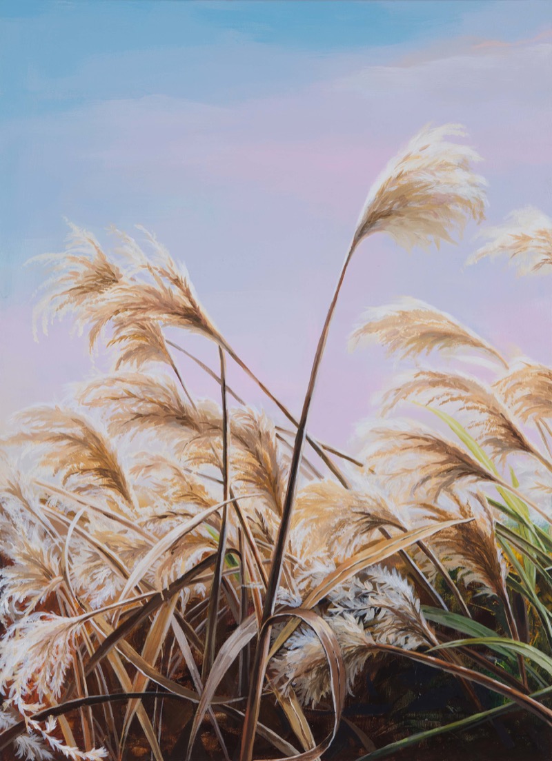 조용한 울림-빛Ⅰ · Acrylic on canvas · 72.7x53.0cm · 2021 (이미지 제공 = 갤러리 너트) · Acrylic on canvas
