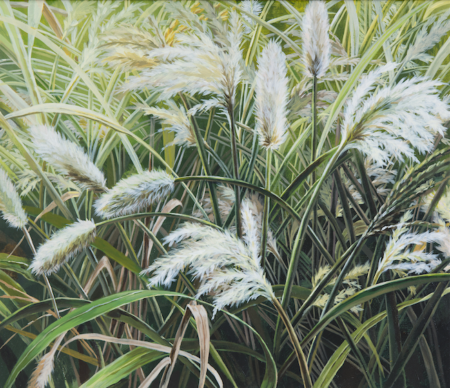 조용한 울림-봄 · Acrylic on canvas · 45.5x53.0cm · 2021 (이미지 제공 = 갤러리 너트) · Acrylic on canvas