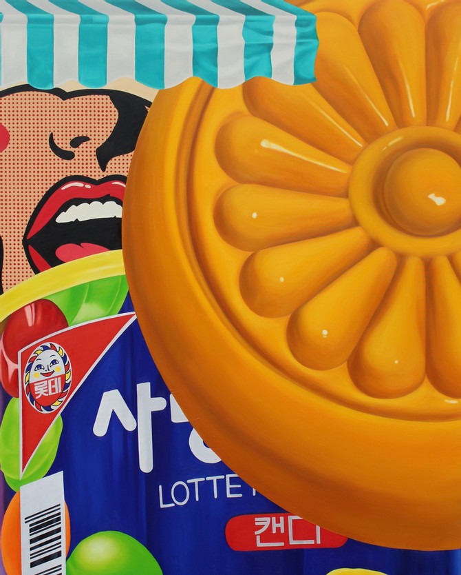 조명상, RETRO1 · 캔버스에 유채 · 162.2 x 130.3 cm · oil on canvas