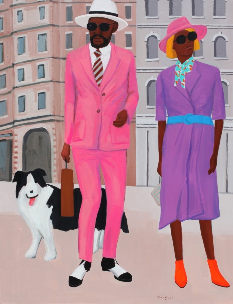 Good friends · 캔버스에 아크릴 · 112 x 145.5 cm · Acrylic on canvas