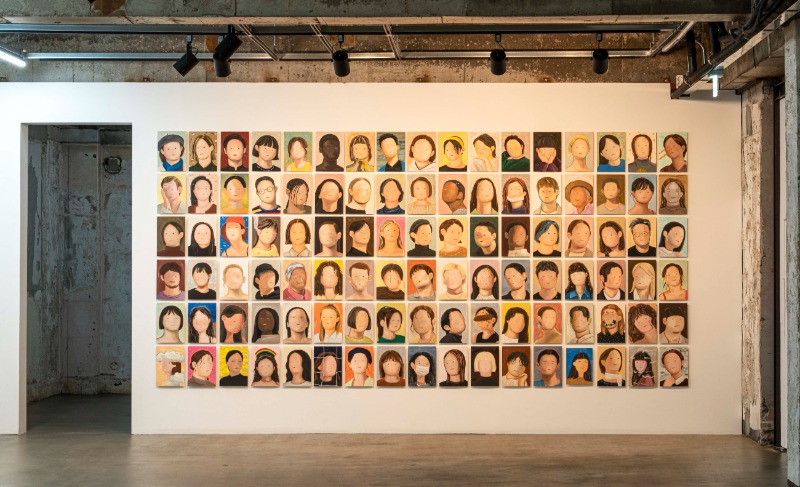 전시 전경 2F ⓒThe Artist & Art Centre Art Moment