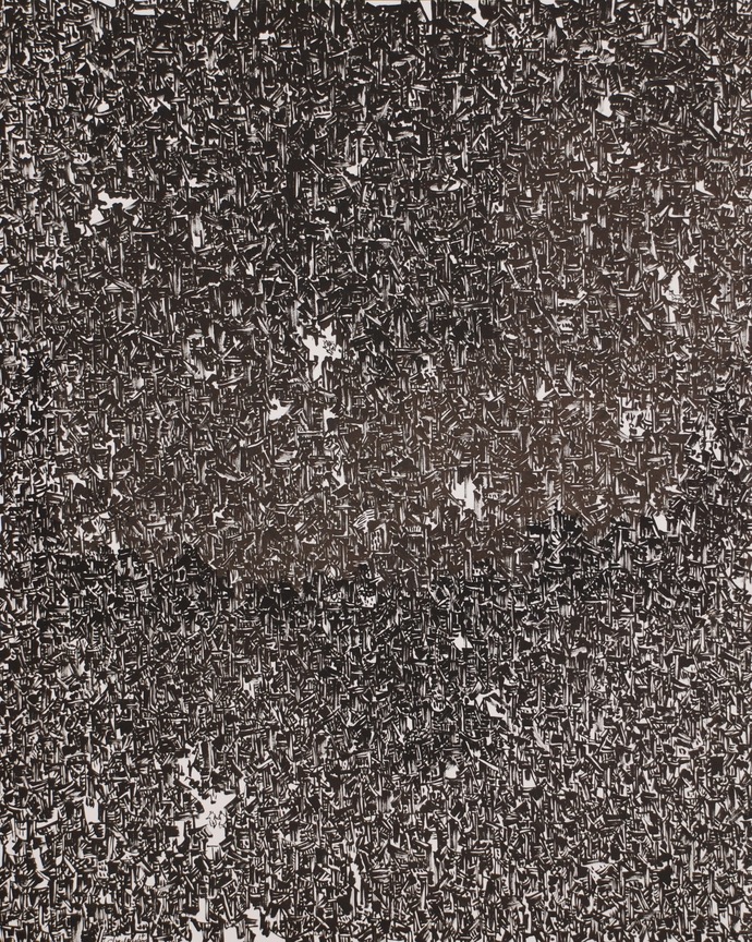이철량 - City 15-30 · 캔버스에 수묵 · 160×132cm · 2015 [출처] 포항시립미술관 홈페이지