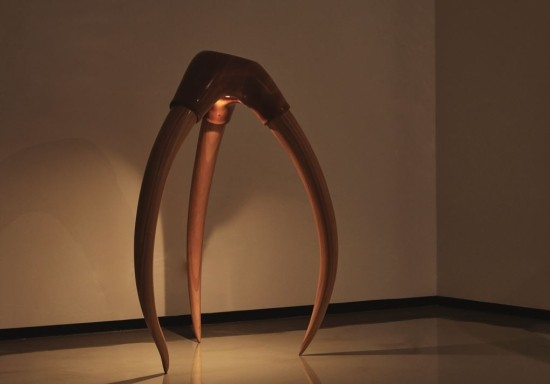 WALK · Beech wood · 1000 x 1000 x 1400 mm · 2019 · WALK · Beech wood
