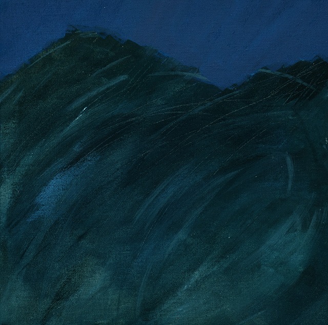 The song of windⅠ · Tempera · 30x30x6cm · 2020 (출처= 갤러리 더 플로우) · The song of windⅠ · Tempera
