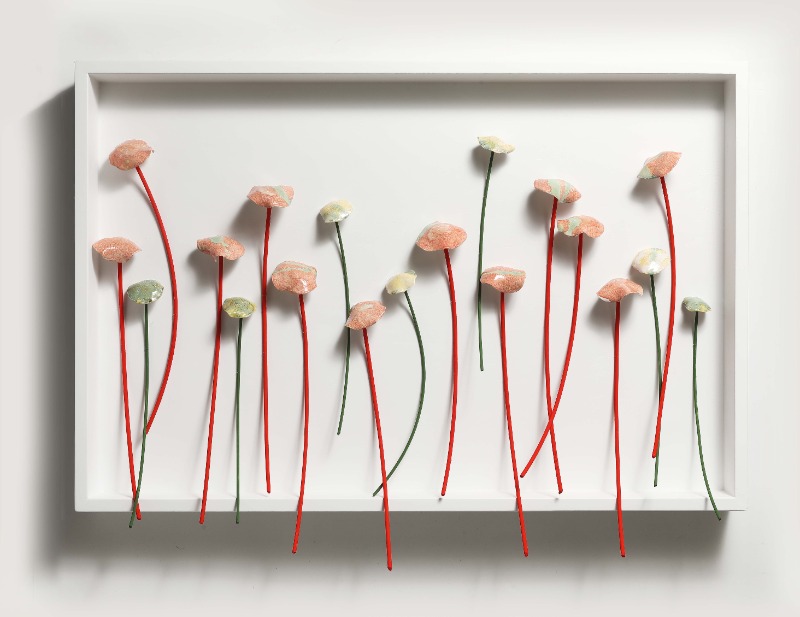 In Bloom · 세라믹, 리드 · 900X600X90mm · 2021 (이미지 출처 = 스페이스 엄) · In Bloom
