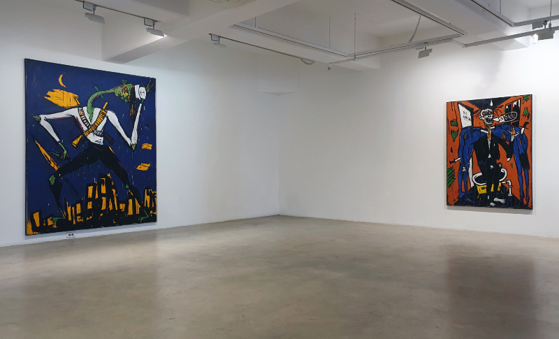 installation views · @출처 : 리안갤러리 홈페이지