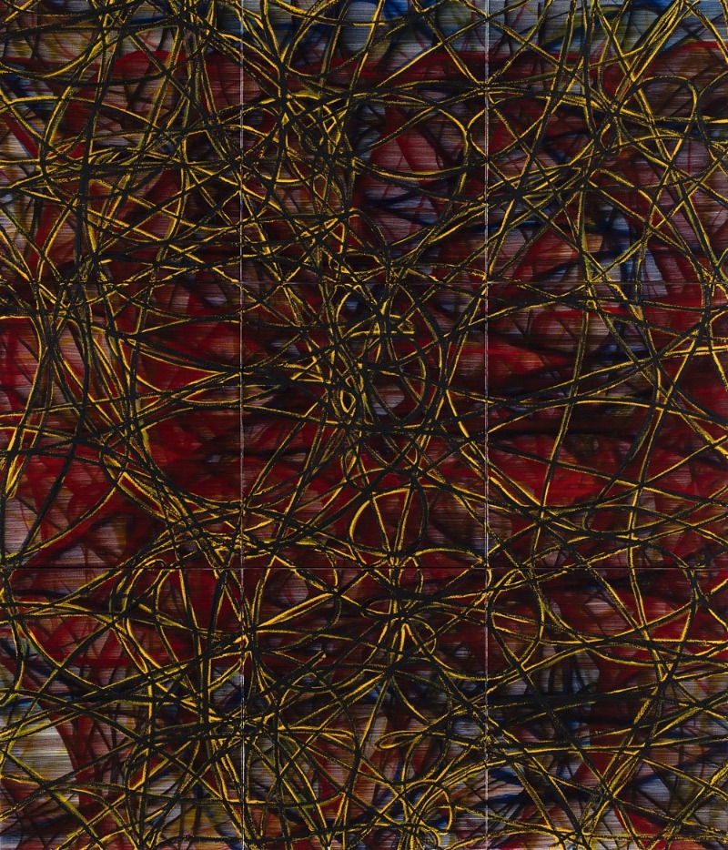 기억된 미래 · Oil on canvas · 159.5*136.5cm · 2019 (출처= 광주시립미술관)