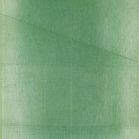 서숙희, 그림자와 빛-집과 대나무 · acrylic on acrylic panel · 73 x 40 cm · 2021 · acrylic on acrylic panel