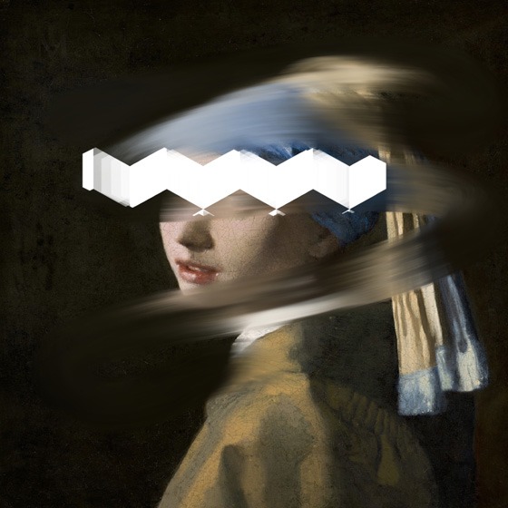 명화프린팅001_G · 캔버스위에 디지털프린팅 · 100 x 100cm · 2021 (출처= CICA)