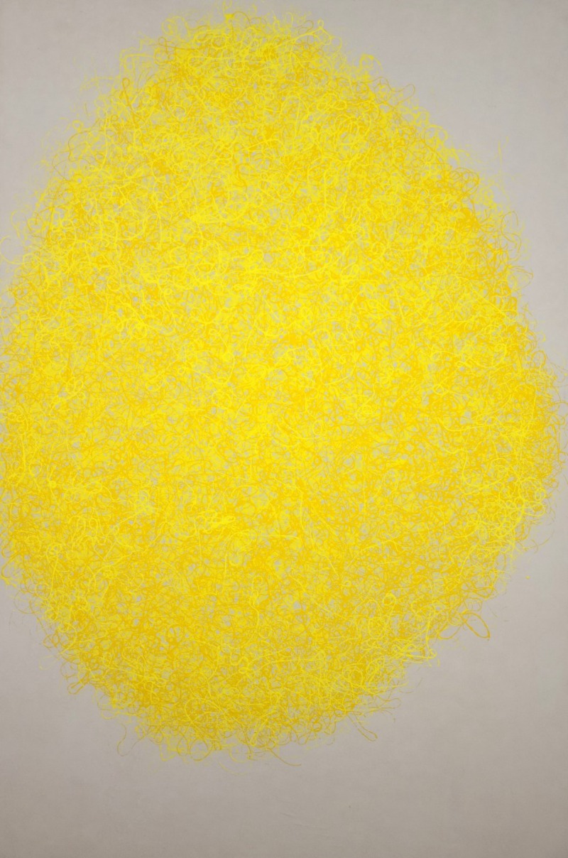 7H6P+GM Pescadero (Unexpected) · coloring on Hanji (Korean paper) · 61.5 x 91 cm · (출처= 가모갤러리) · 7H6P+GM Pescadero (Unexpected) · coloring on Hanji (Korean paper)