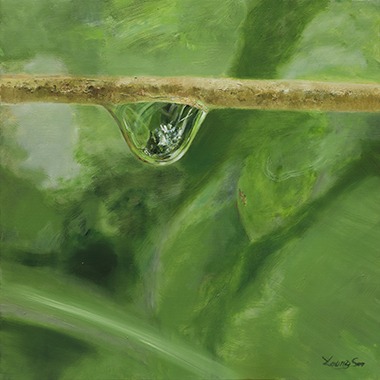 Natural Image · 캔버스에 유채 · 53 x 53 cm · 2021 (출처=선화랑) · Natural Image · Oil on canvas