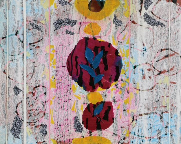 심웅택, 채집일기 · Mixed Media · 50 x 40cm · 2020 (출처= 갤러리 고트빈)